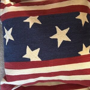 Patriotic Star Pillow